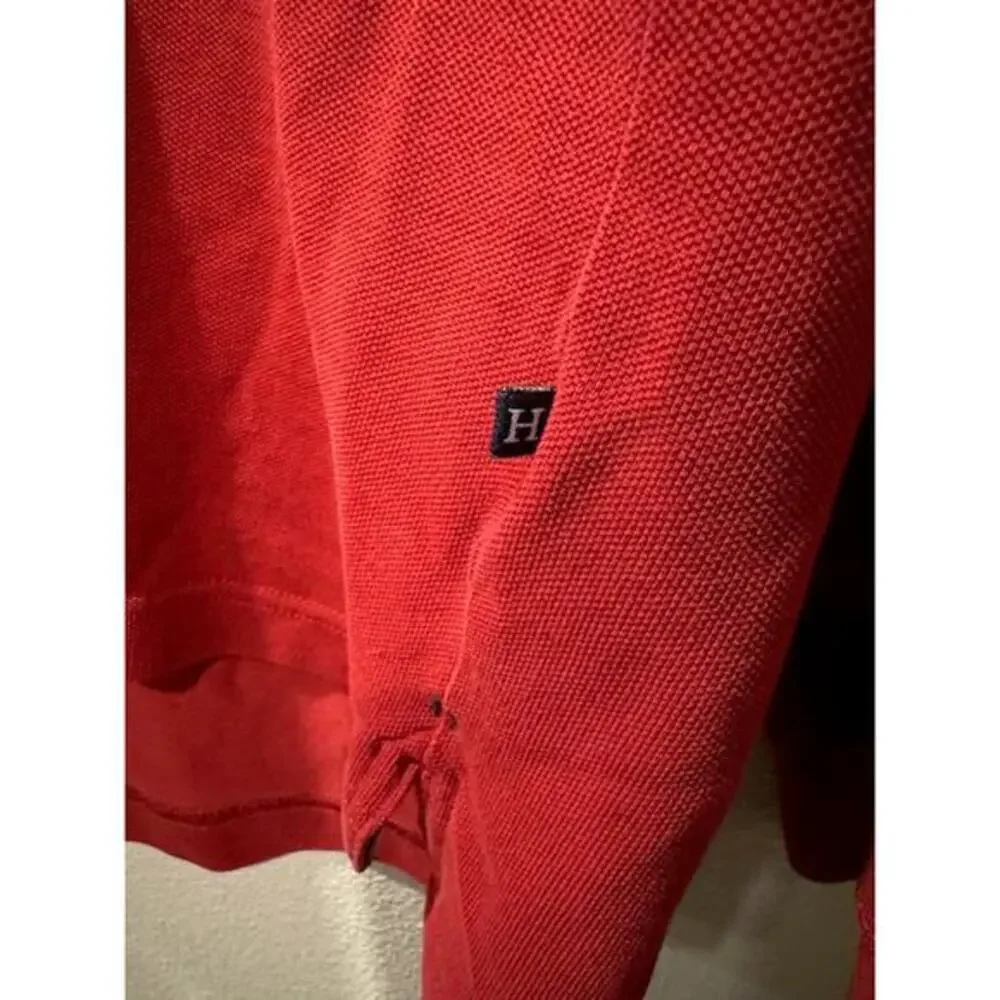 90s Ruby Style Tommy Hilfiger Color Block Mens XL Long Sleeve Shirt - Picture 2 of 4